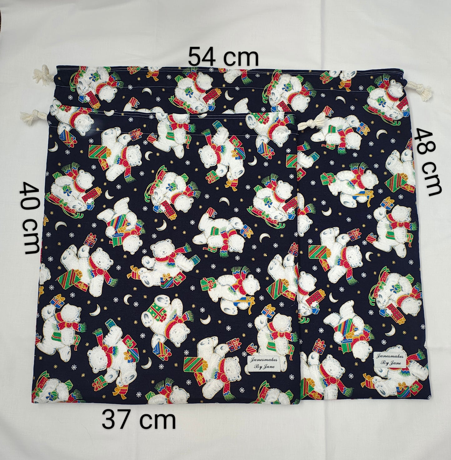 Bears Christmas Gift Bag