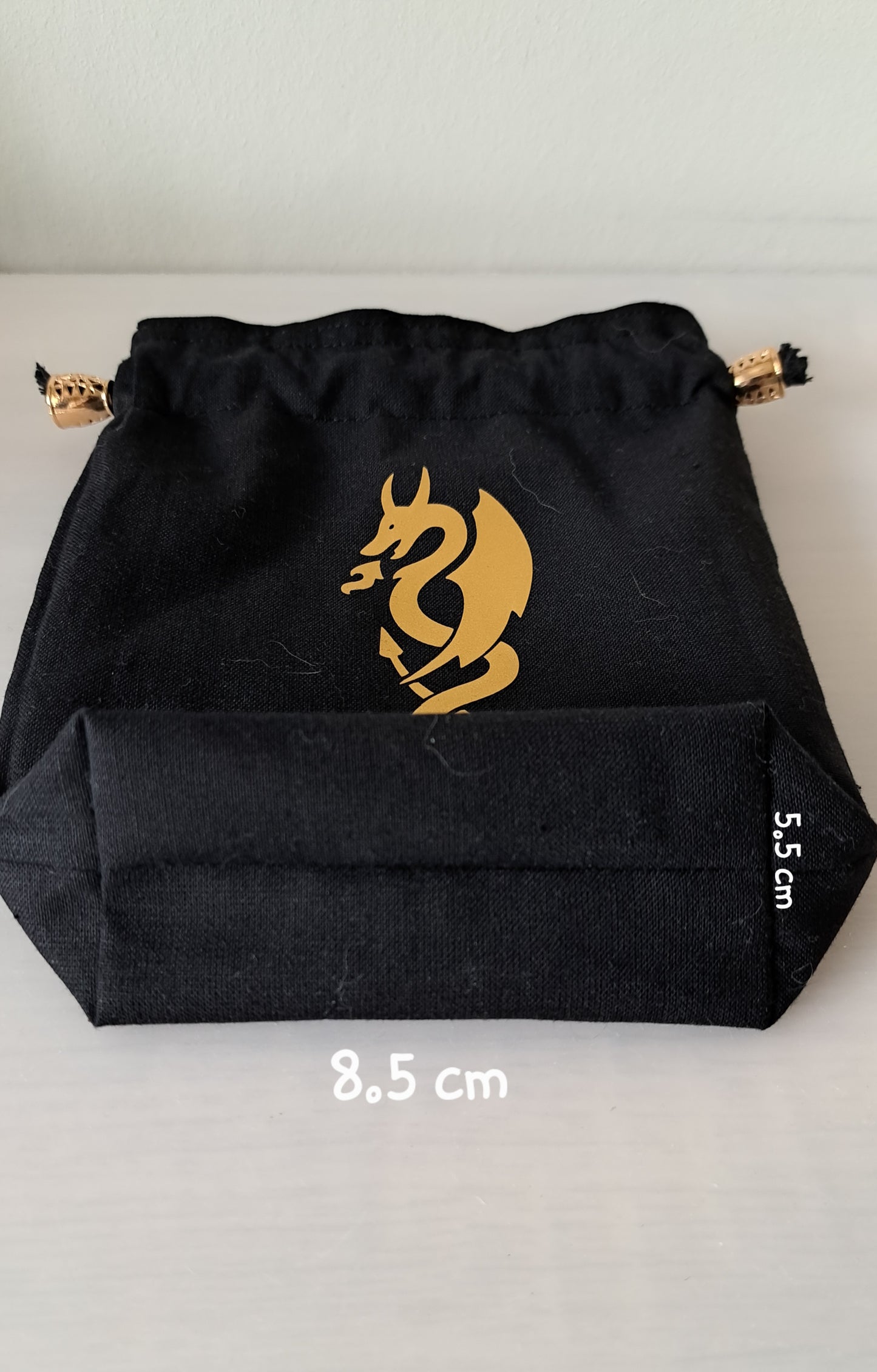 Dragon Dice Bag, Gaming Dice Pouch Drawstring.