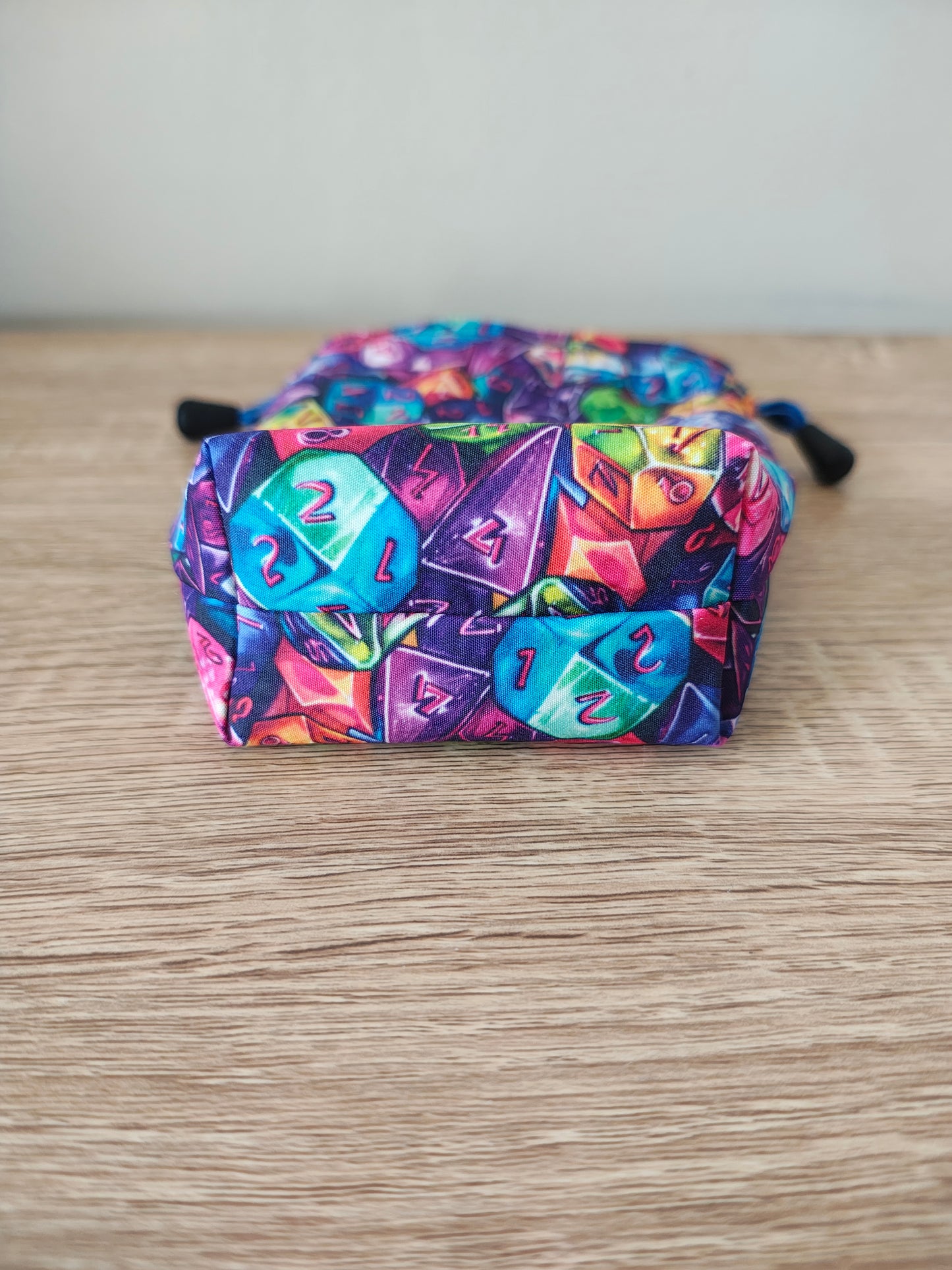 All Coloured Dice Fabric, Drawcord Dice Bag,Pouch.
