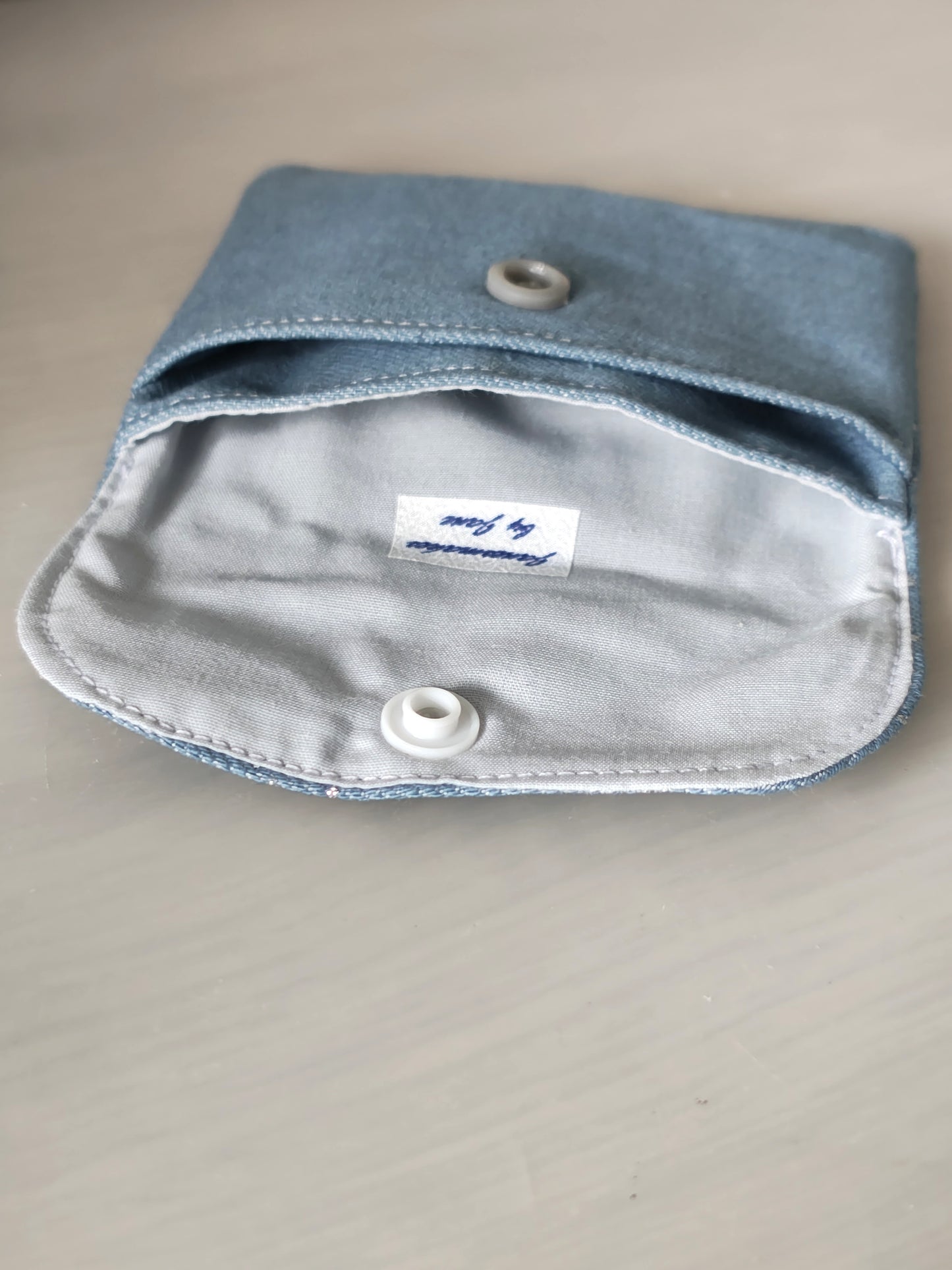 Upcycle Denim small Wallet, Purse