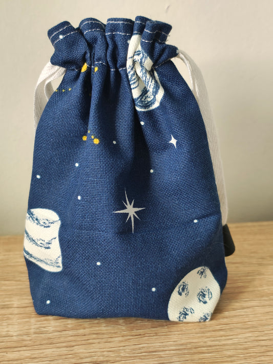 Glow in the Dark Planets and Stars Dice Bag