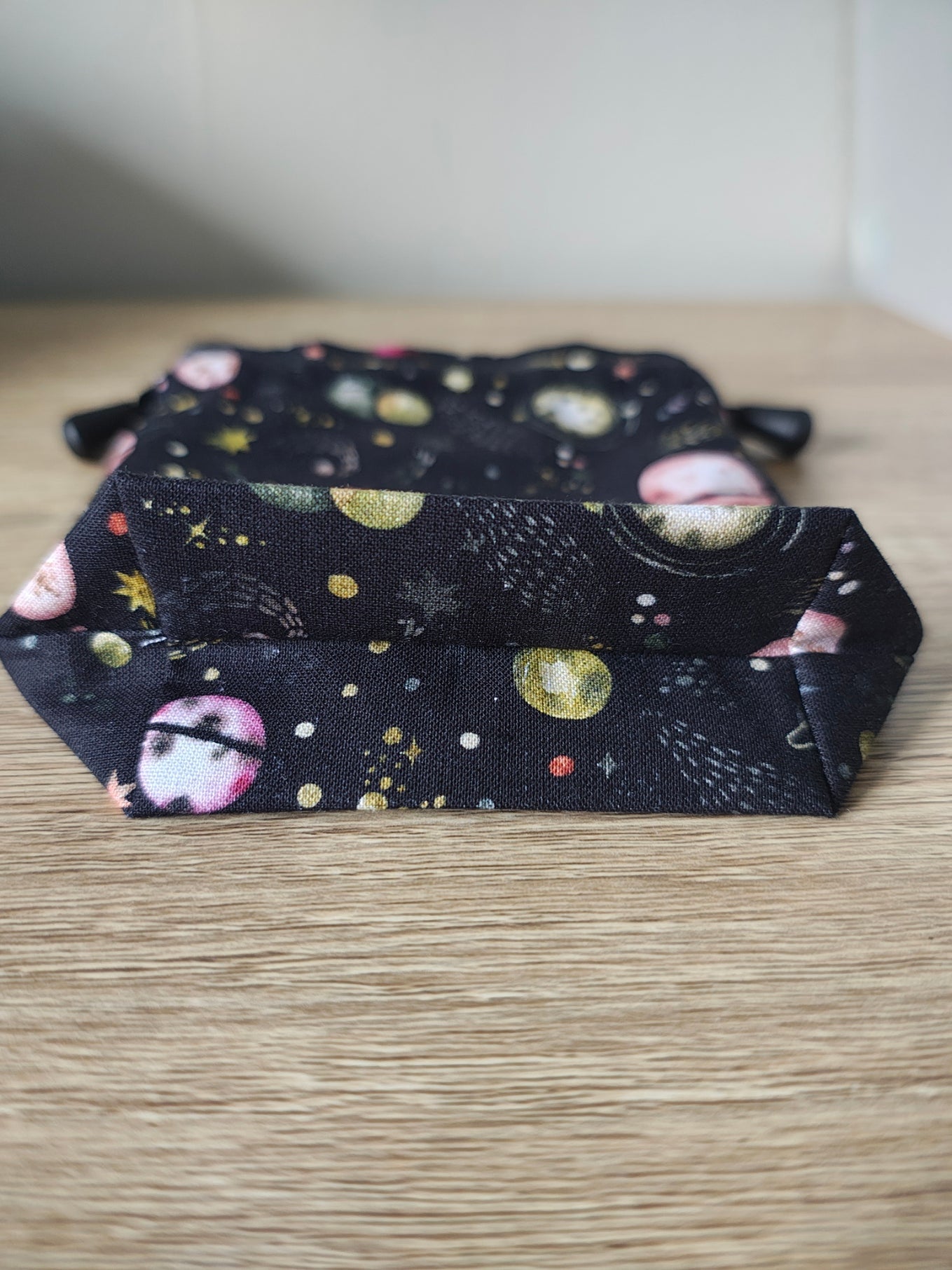 Planets and Stars, Dice Bag, Rune, Crystal, Gaming Dice Bag.