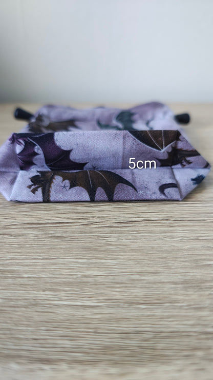 Ash Dragon Fury Dice Bag, drawstring pouch.