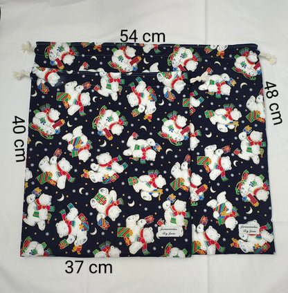 Bears Christmas Gift Bag