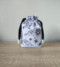 Clouds Sun Stars and Moon Dice bag, Gaming dice pouch.