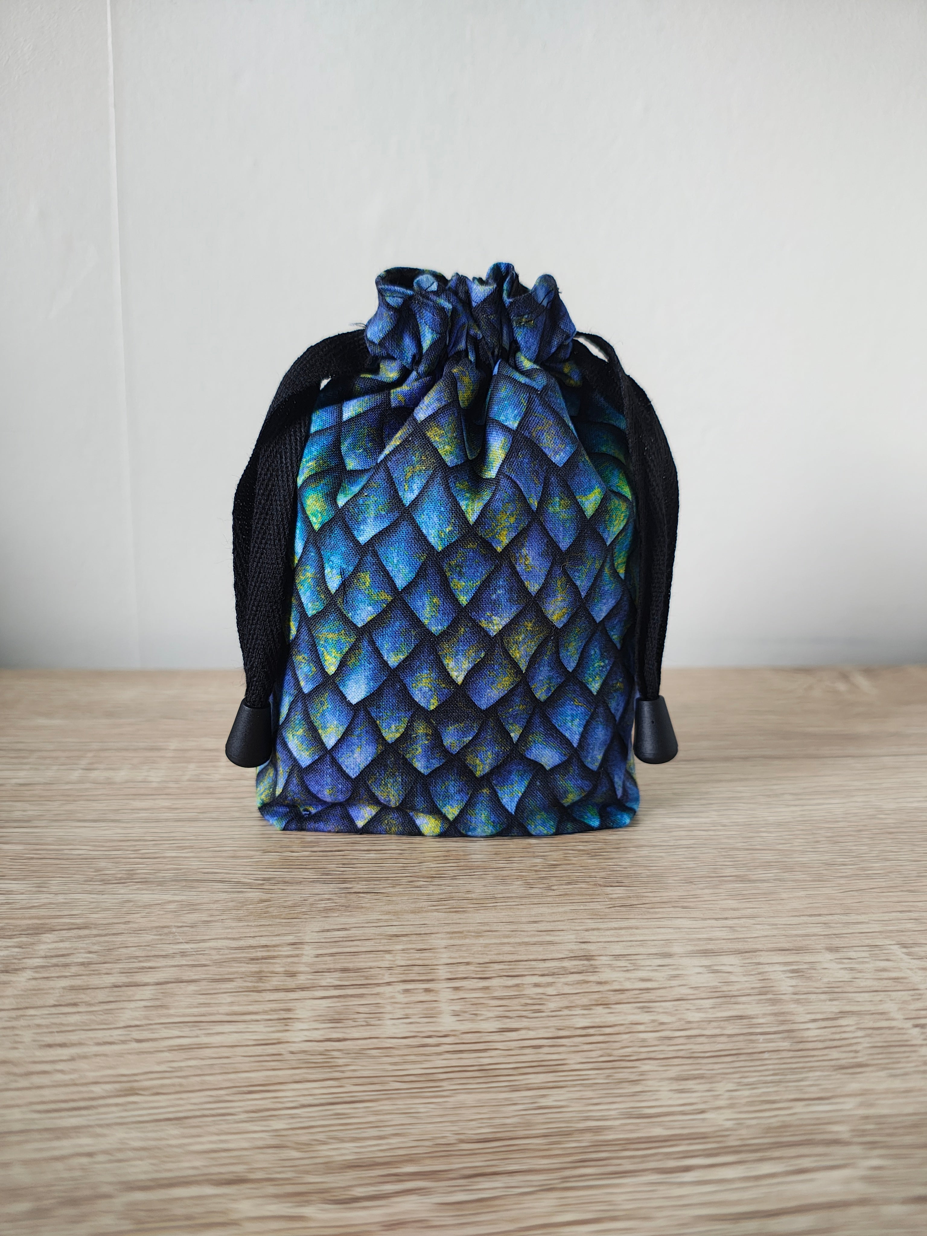 Dragon Scale Dice Bag, Gaming Dice Pouch, Crystal bag,