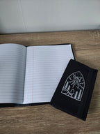 A5 an Travelers note book with Dragon Mountain design on the cover