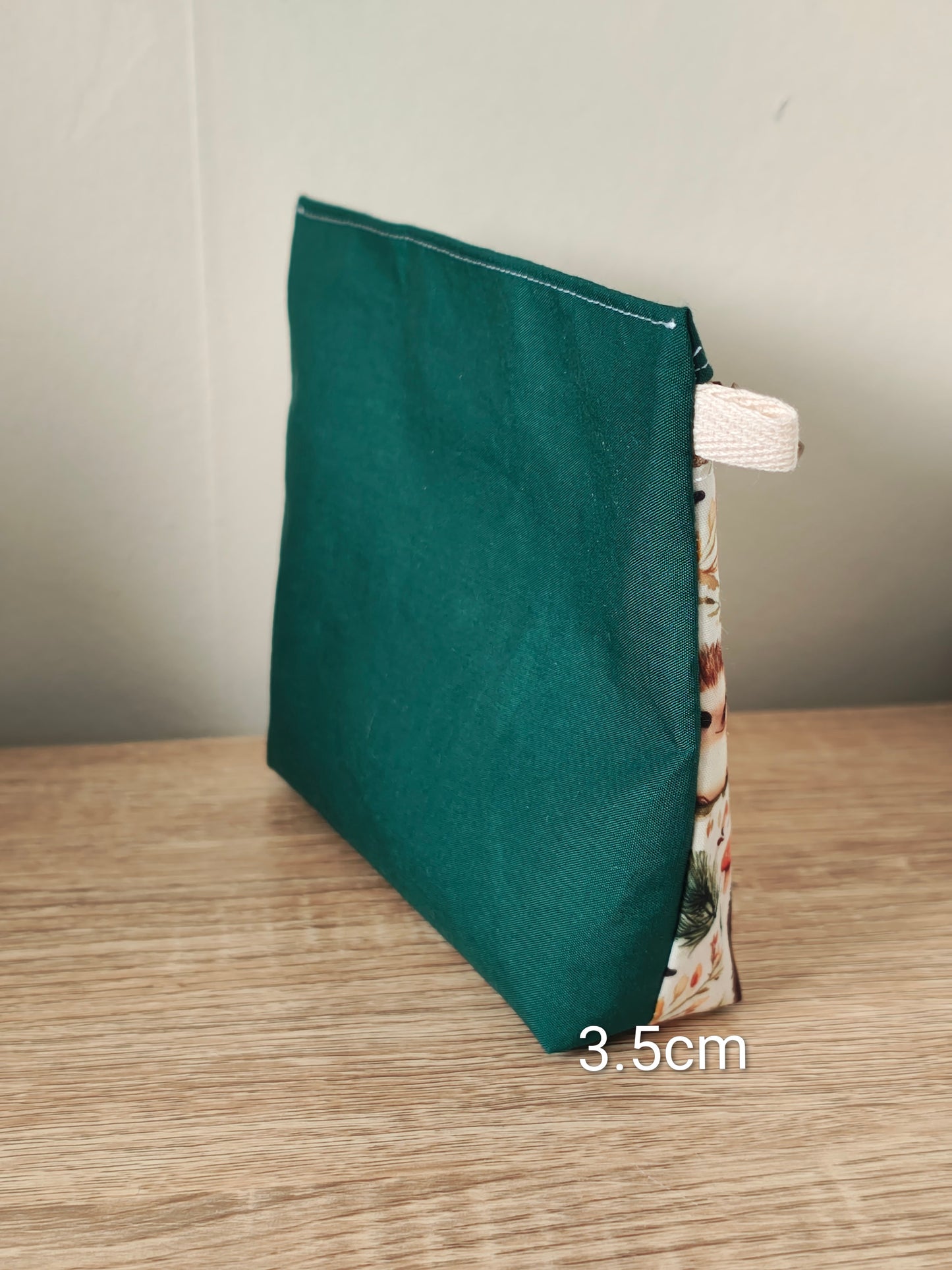 Hedgehog Purse, Zipped Storage tidy.