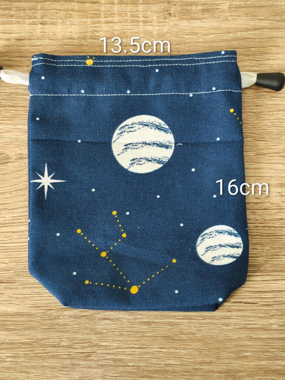 Glow in the Dark Planets and Stars Dice Bag
