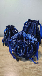 Star Gazing Night Sky Dice Bag, Drawcord Gaming Dice Pouch.