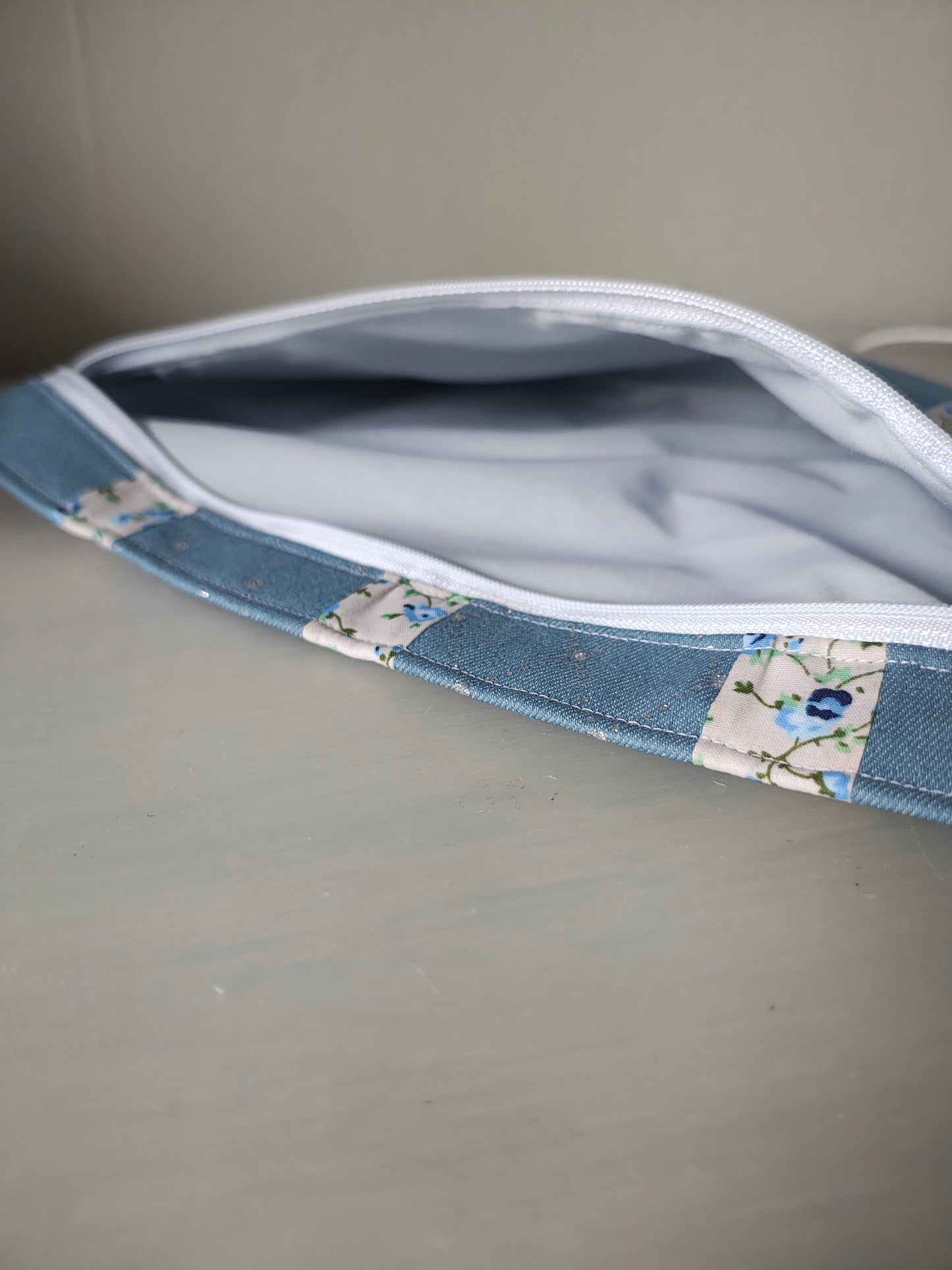 Upcycle Denim Zipped Tablet/Journal Cover