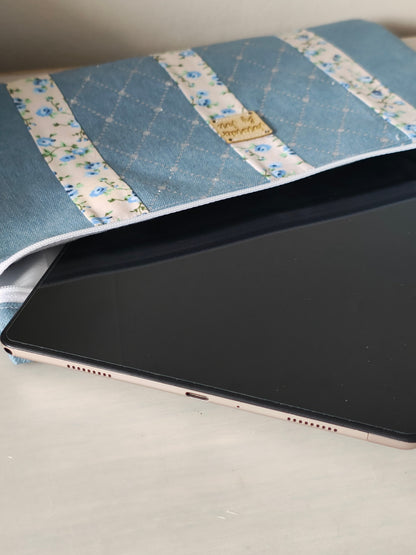 Upcycle Denim Zipped Tablet/Journal Cover