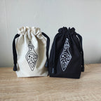 Vial Dice Bag, Drawstring Dice Pouch.